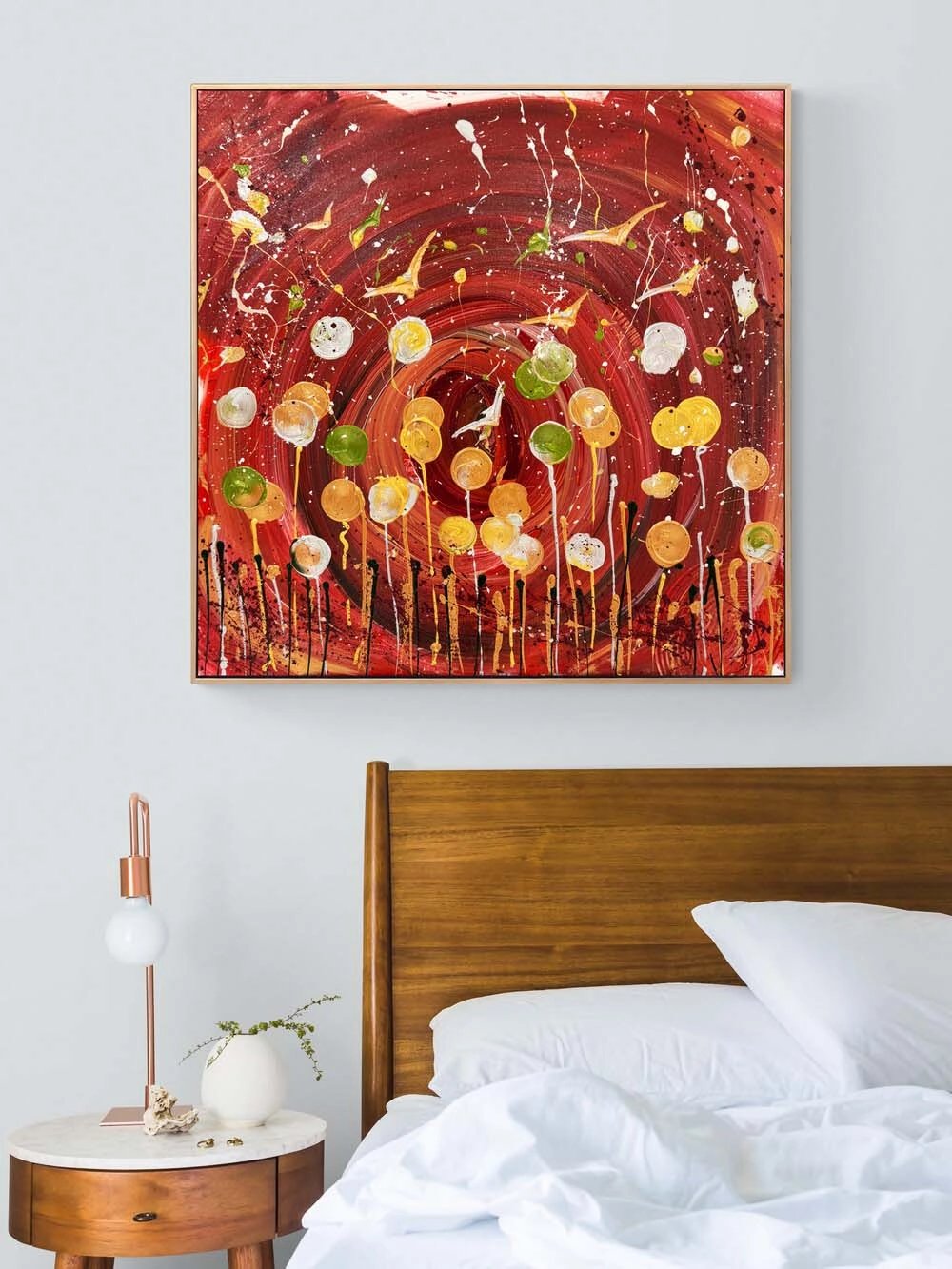 İçsel Bahar Yağlı Boya Tablosu