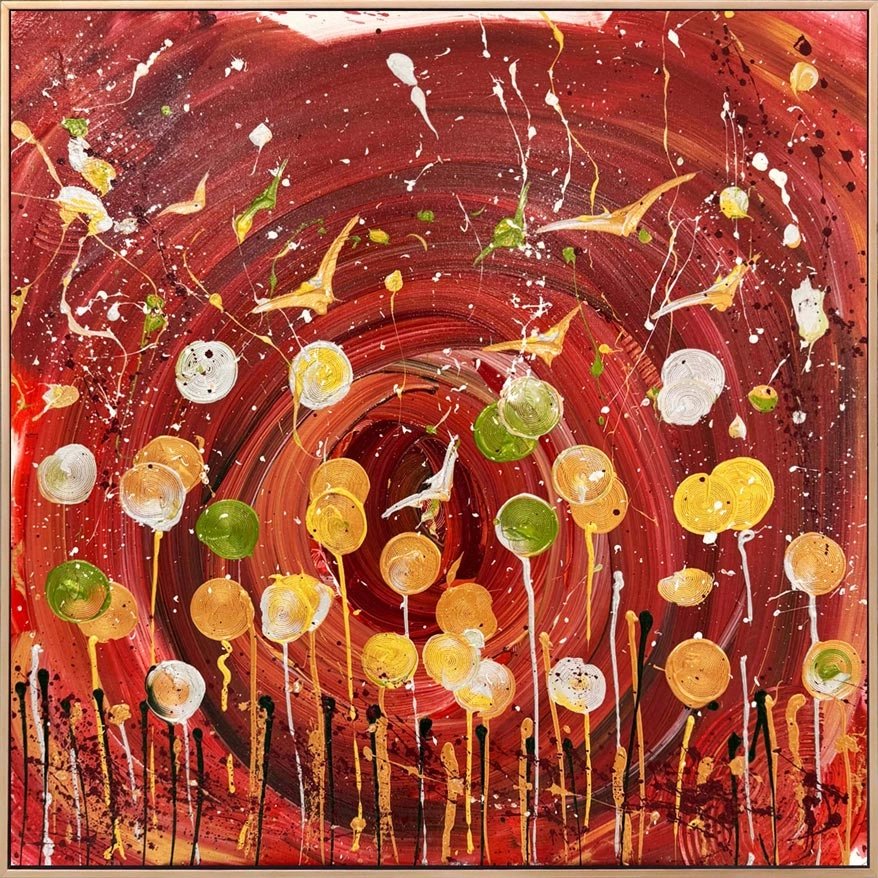 İçsel Bahar Yağlı Boya Tablosu