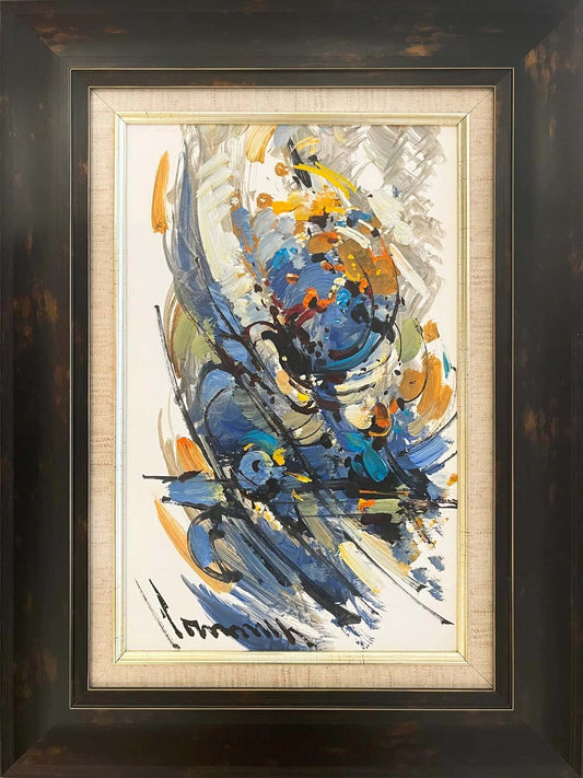 İçsel Fırtına Yağlı Boya Tablosu