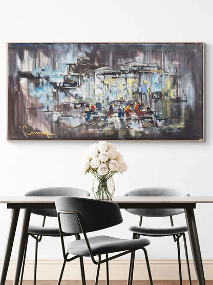 Işığın Hatırası Yağlı Boya Tablosu