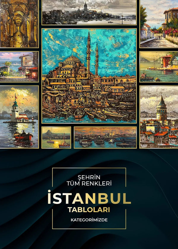 istanbul yağlı boya eserler