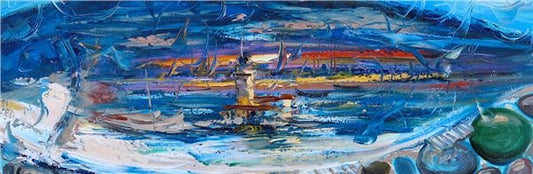 İstanbul Toriği Yağlı Boya Tablosu