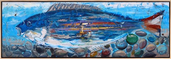 İstanbul Toriği Yağlı Boya Tablosu