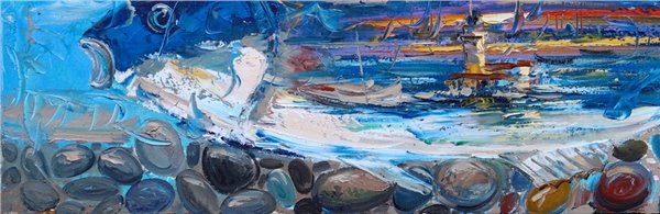 İstanbul Toriği Yağlı Boya Tablosu