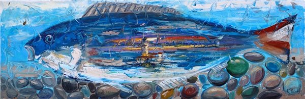 İstanbul Toriği Yağlı Boya Tablosu