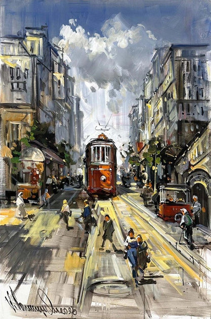 İstiklalin Renkleri Yağlı Boya Tablosu