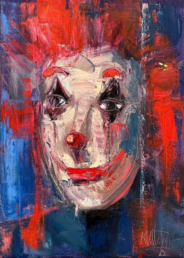 Joker Yağlı Boya Tablosu