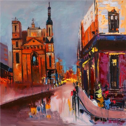 Kadim Şehirler Yağlı Boya Tablosu