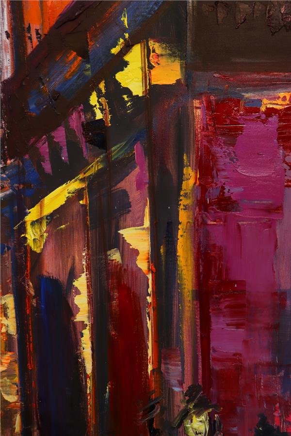 Kadim Şehirler Yağlı Boya Tablosu