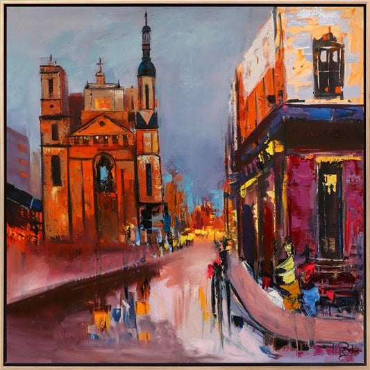 Kadim Şehirler Yağlı Boya Tablosu