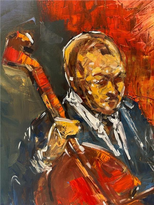 Kalbimizin Sesi Yağlı Boya Tablosu