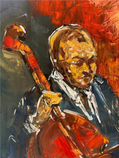 Kalbimizin Sesi Yağlı Boya Tablosu