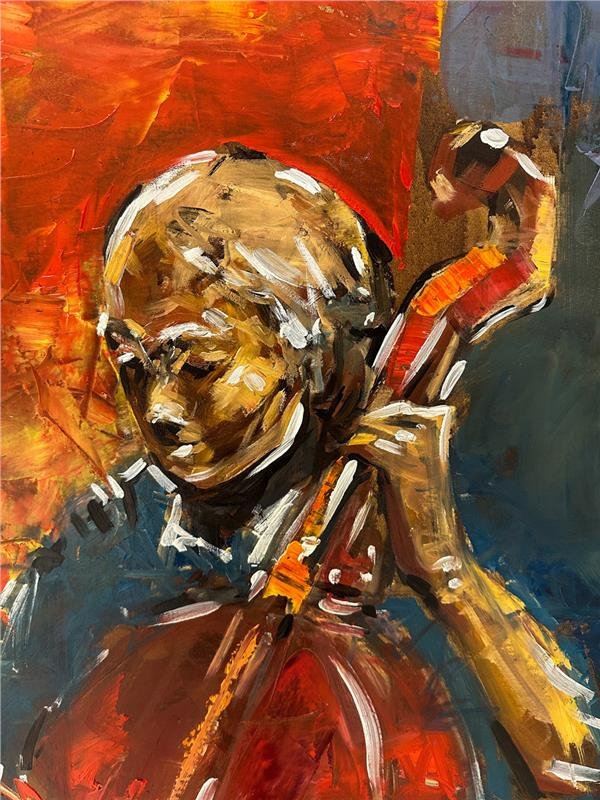 Kalbimizin Sesi Yağlı Boya Tablosu