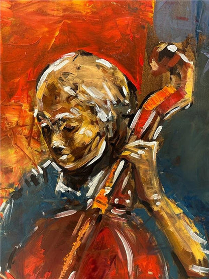 Kalbimizin Sesi Yağlı Boya Tablosu