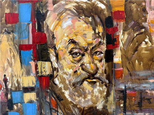 Necip Fazıl Yağlı Boya Tablosu