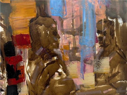 Necip Fazıl Yağlı Boya Tablosu