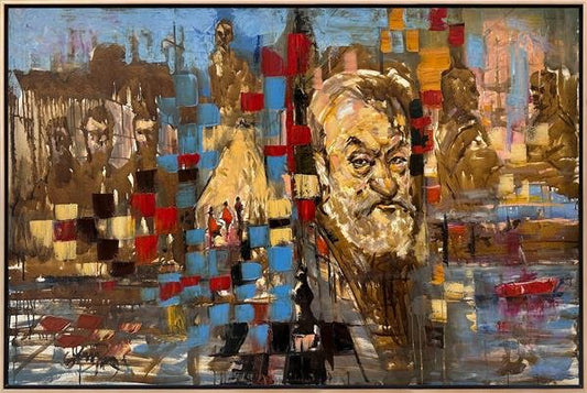 Necip Fazıl Yağlı Boya Tablosu