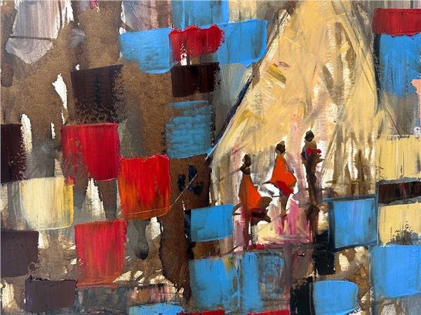 Necip Fazıl Yağlı Boya Tablosu