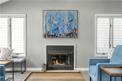 Kanatlar Yağlı Boya Tablosu