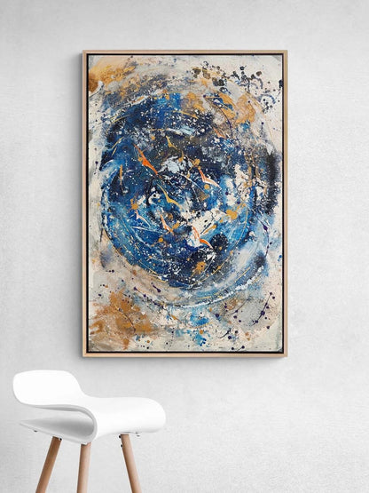 Kanatlı Hayaller Yağlı Boya Tablosu