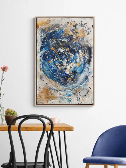 Kanatlı Hayaller Yağlı Boya Tablosu