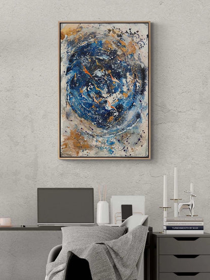 Kanatlı Hayaller Yağlı Boya Tablosu