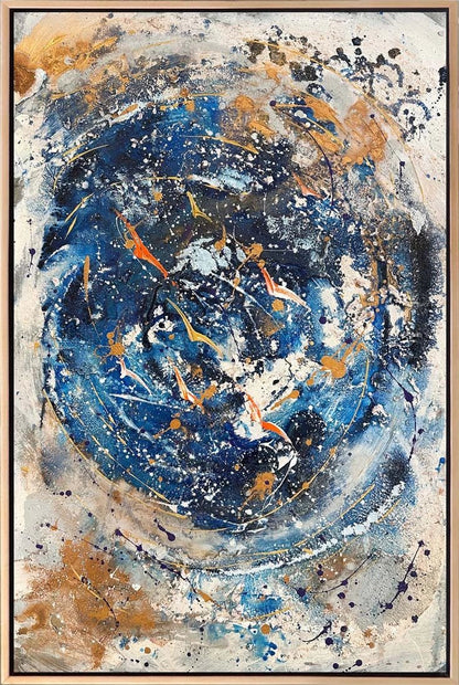 Kanatlı Hayaller Yağlı Boya Tablosu