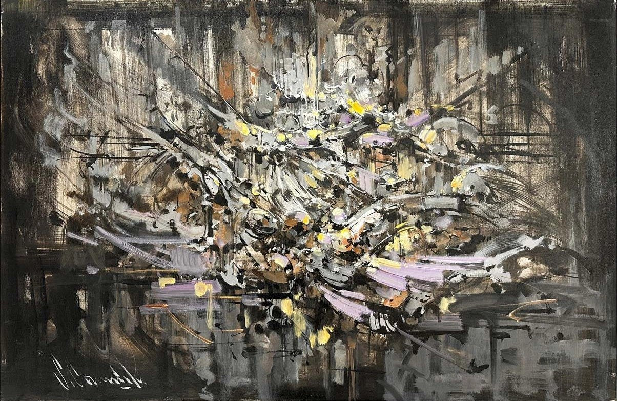 Kaotik Denge Yağlı Boya Tablosu