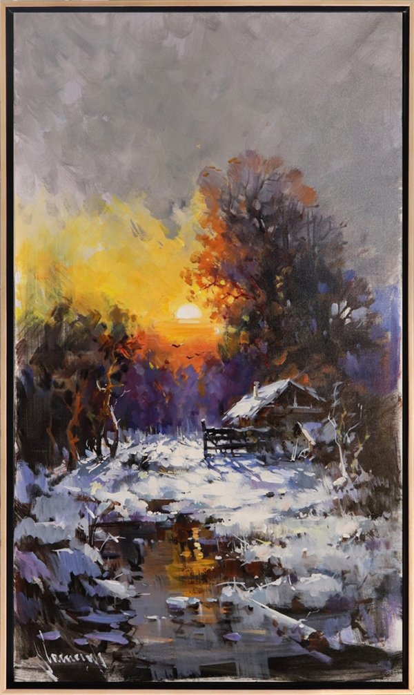 Kar Sıcağı Yağlı Boya Tablosu