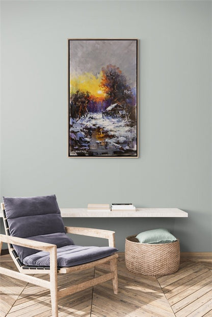 Kar Sıcağı Yağlı Boya Tablosu