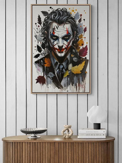 Karanlığın Jokeri Yağlı Boya Tablosu