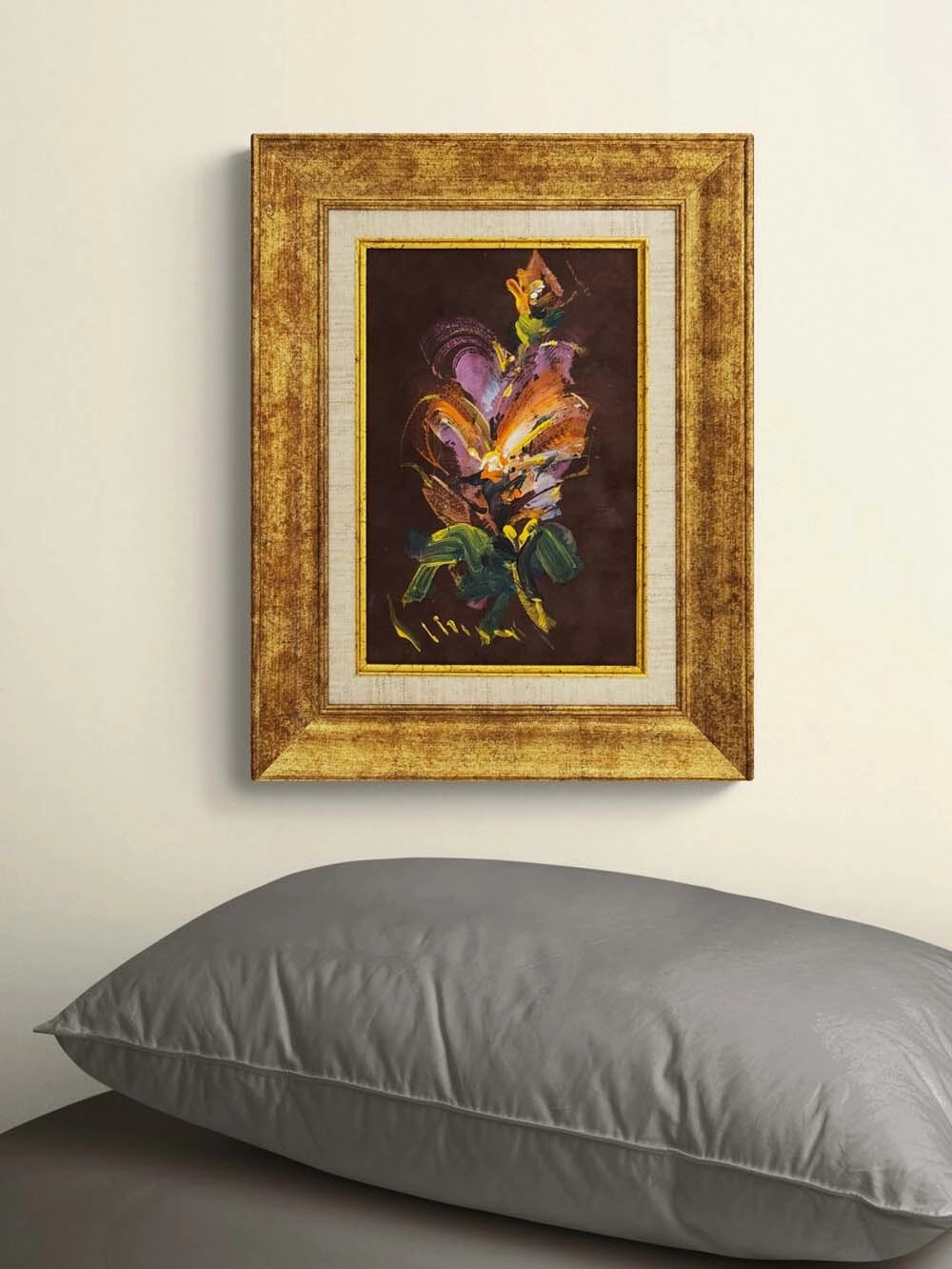 Karanlıkta Açan Yağlı Boya Tablosu