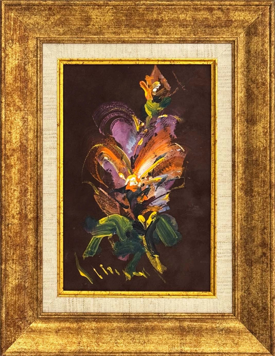 Karanlıkta Açan Yağlı Boya Tablosu