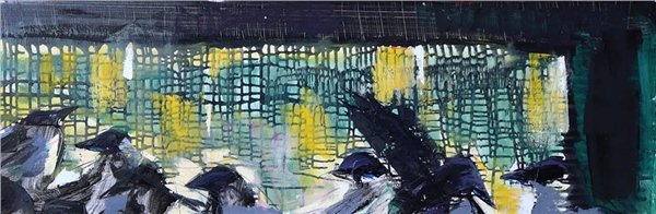 Kargalar Yağlı Boya Tablosu