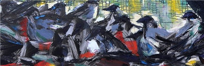 Kargalar Yağlı Boya Tablosu