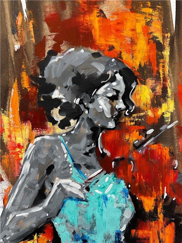 Notaların Rengi Yağlı Boya Tablosu