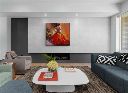 Ahengin Dansı Yağlı Boya Tablosu