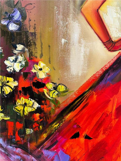 Ahengin Dansı Yağlı Boya Tablosu