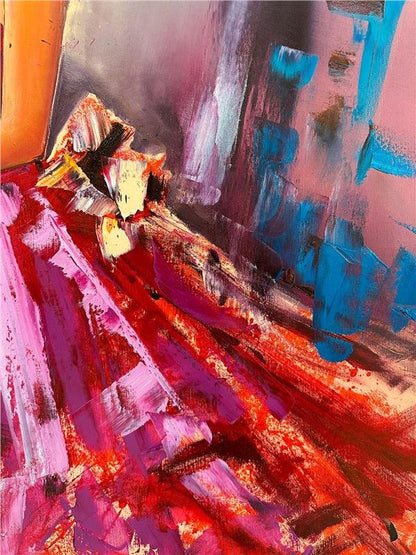 Kemanın İncisi Yağlı Boya Tablosu