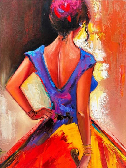 Ahengin Dansı Yağlı Boya Tablosu