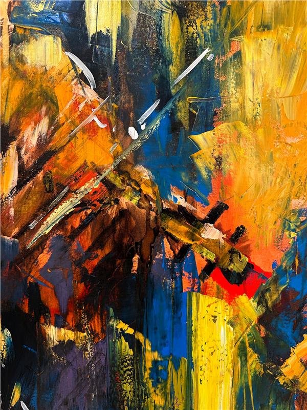 Kemancının Rüyası Yağlı Boya Tablosu