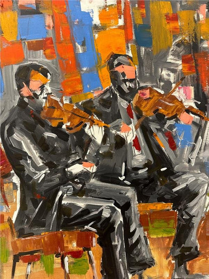 Kemancılar Yağlı Boya Tablosu