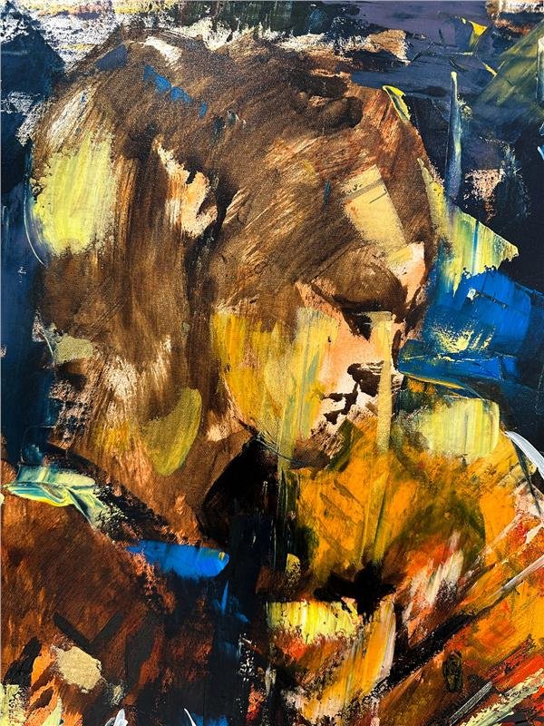 Kemancının Rüyası Yağlı Boya Tablosu