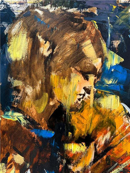 Kemancının Rüyası Yağlı Boya Tablosu