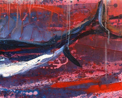 Kılıç Balığı Yağlı Boya Tablosu