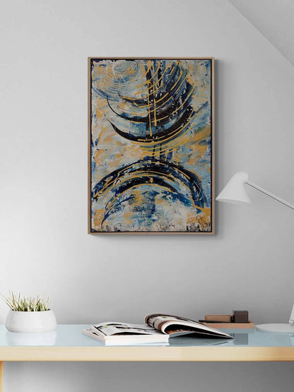 Kırık Zaman Yağlı Boya Tablosu