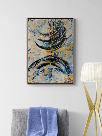 Kırık Zaman Yağlı Boya Tablosu