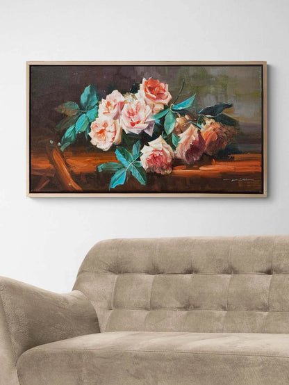 Kırılgan Güzellik Yağlı Boya Tablosu