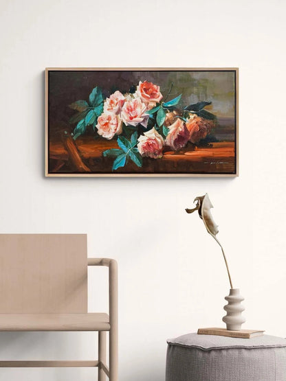 Kırılgan Güzellik Yağlı Boya Tablosu