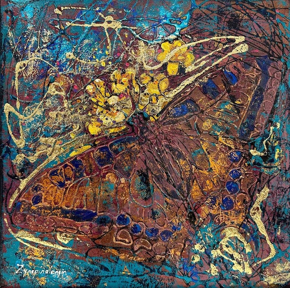 Kırılgan Güzellik Yağlı Boya Tablosu